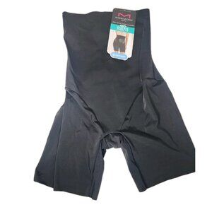 Maidenform Comfort Devotion High Waist Thigh Slimmer Black Size Medium